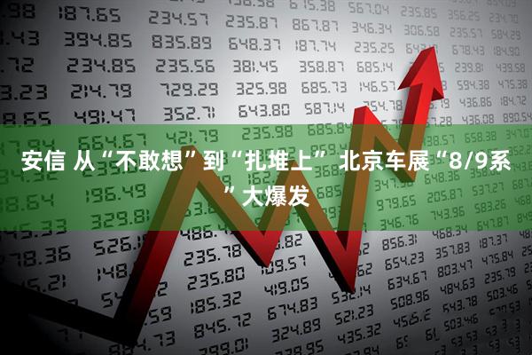 安信 从“不敢想”到“扎堆上” 北京车展“8/9系”大爆发
